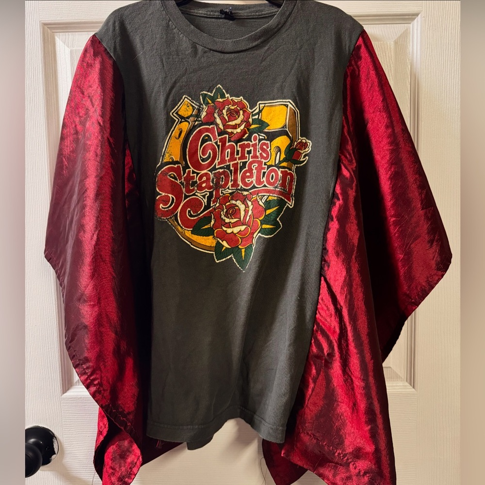 Chris Stapleton handmade wing sleeved tee